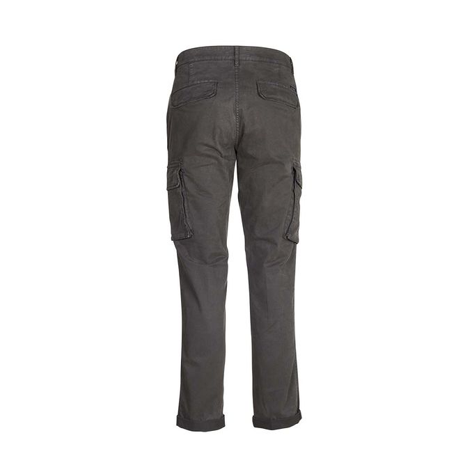 AIKO CARGO SLIM TROUSERS Man Black